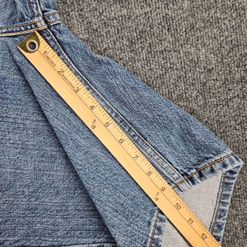 Vintage Levis 505 Denim Shorts Men's 33 Relaxed Fit Med Wash Y2K 2007 Jorts 10" - Picture 7 of 9